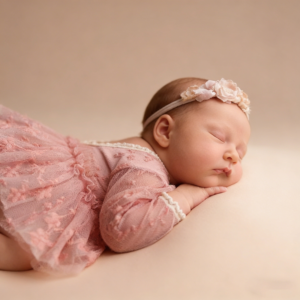 Baby Girl Tutu Dress Pink Lace - огляд і ціна Newborn Baby Girl Romper Floral