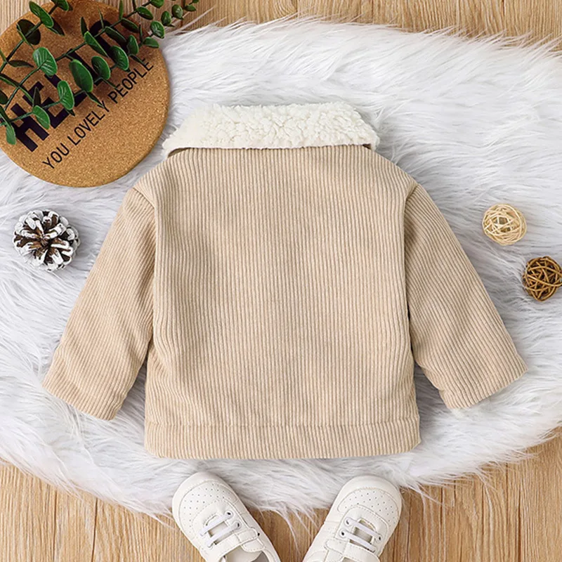 Baby Corduroy Fleece Lined Jac - огляд і ціна Toddler Boy Winter Fleece Jacket