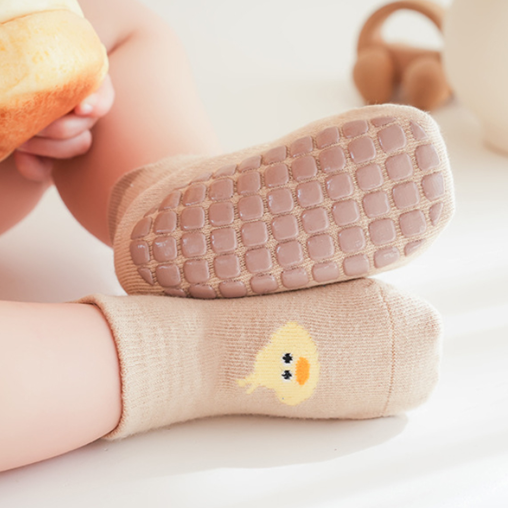 6 Pairs Cartoon Anti-slip Sock - огляд і ціна Unisex Baby Socks Non Slip